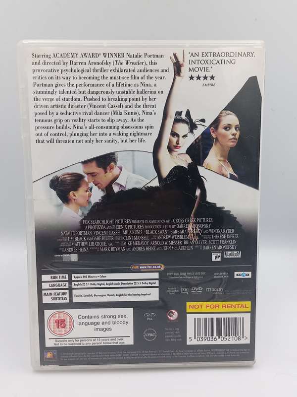 Black Swan DVD - Natalie Portman