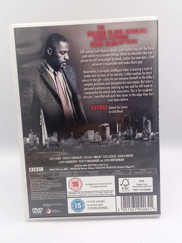 Luther Series 4 DVD - Idris Elba