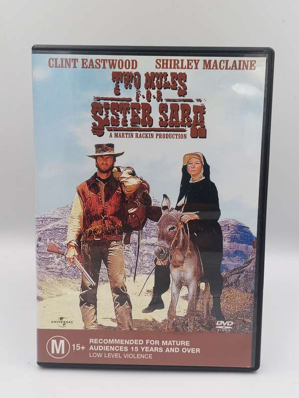 Two Mules for Sister Sara DVD - Clint Eastwood & Shirley MacLaine