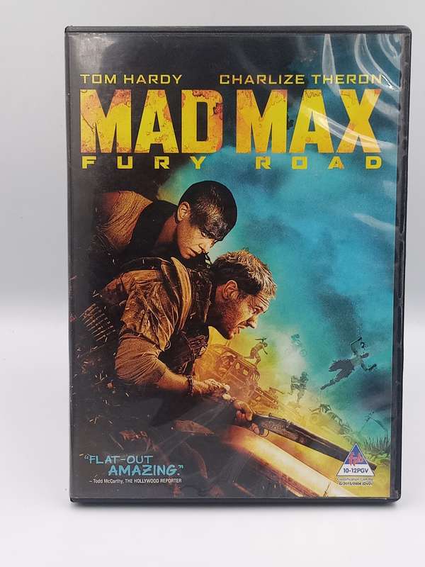 Mad Max Fury Road DVD - Tom Hardy & Charlize Theron