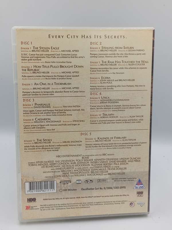ROME The Complete First Season DVDs