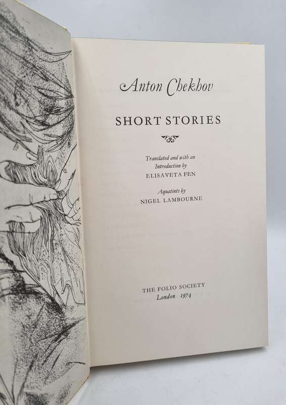Short Stories - Anton Chekhov |Translated and with an Introduction by Elisa Veta Fen | Folio Society