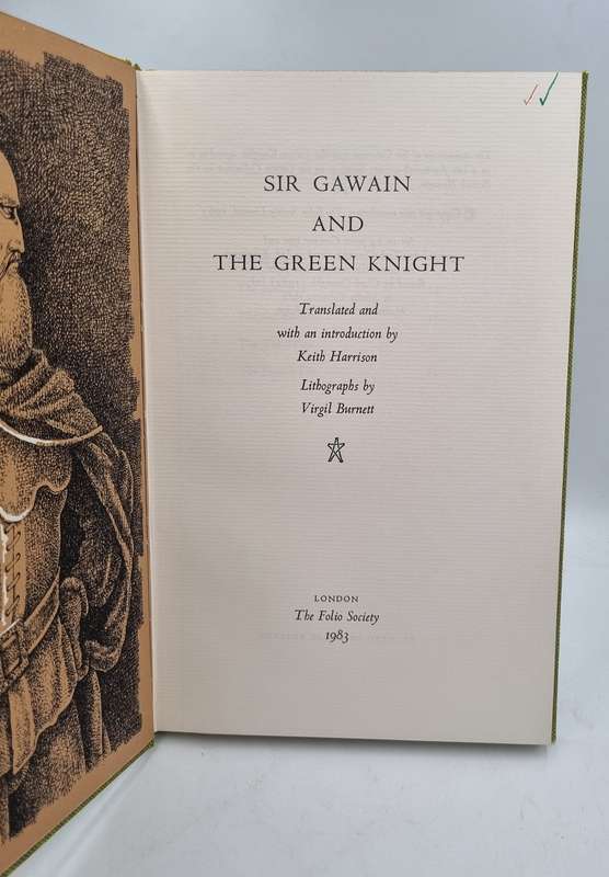 Sir Gawain and the Green Knight -Translated and with an Introduction by Keith Harrison|Folio Society