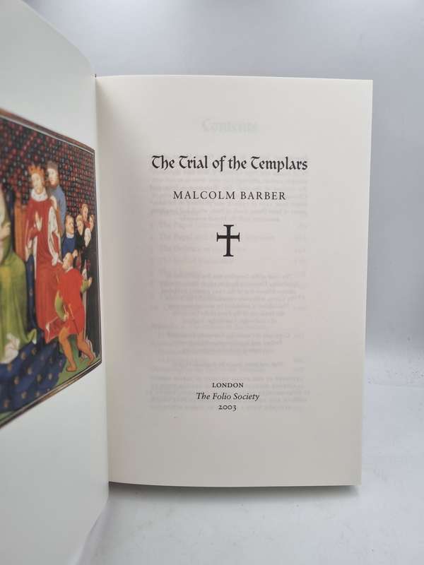 The Tial of the Templars - Malcolm Barber   | Folio Society