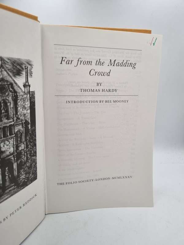 Far from the Madding Crowd - Thomas Hardy | Introduction by Bel Mooney   | Folio Society