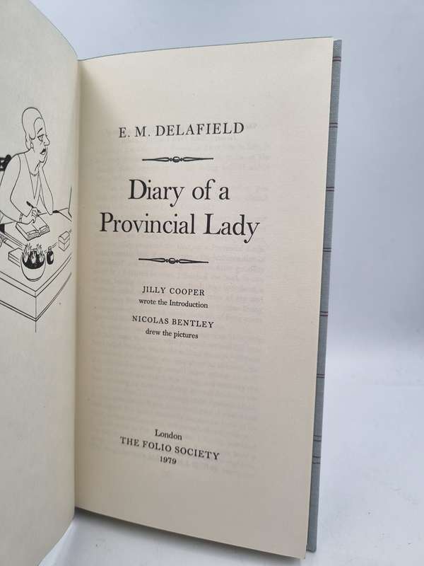 Diary of a Provincial Lady - E M Delafield | Drew by Nicolas Bentley  | Folio Society
