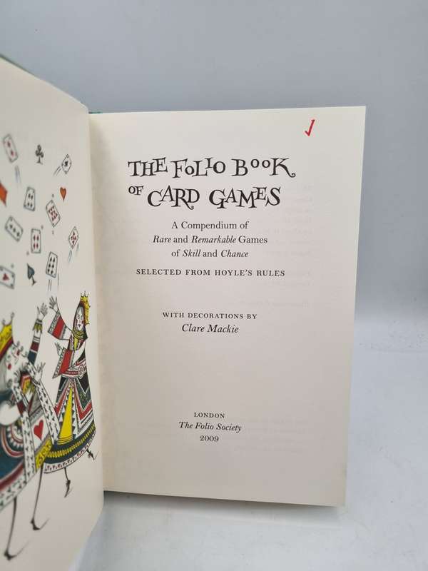 The Folio Book of Card Games - Clare Mackie  | Folio Society