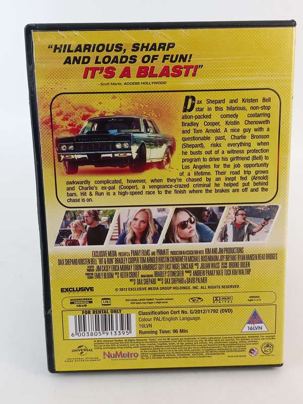 Hit & Run DVD