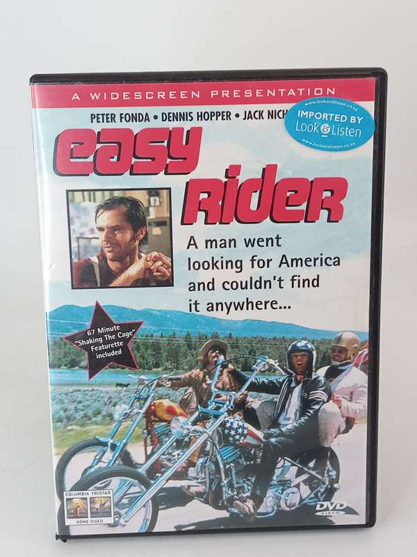 Easy Rider DVD - Peter Fonda, Dennis Hopper & Jack Nicholson