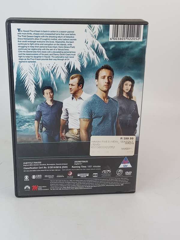 Hawaii Five-O The Third Season DVDs