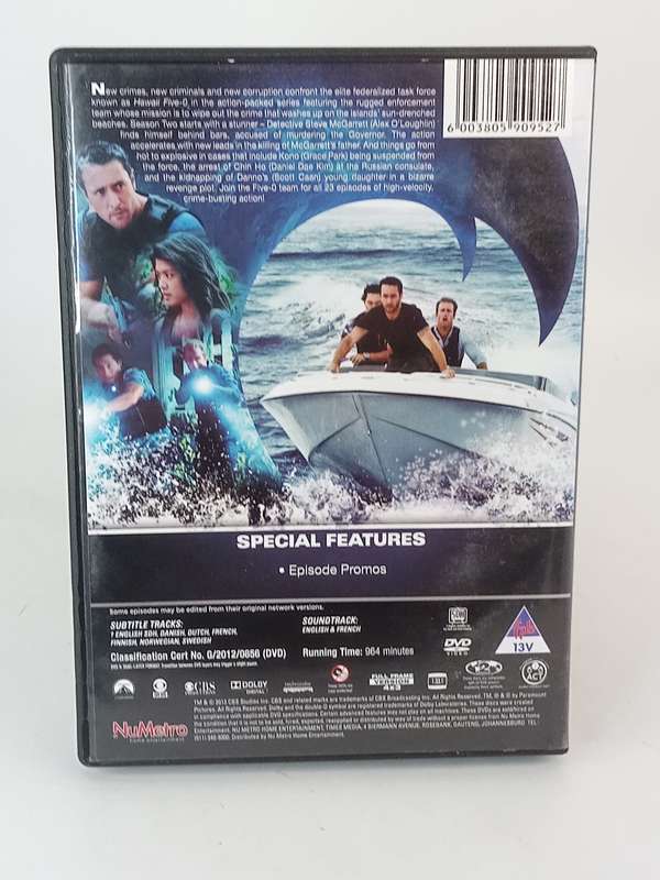 Hawaii Five-O The Second Season DVDs