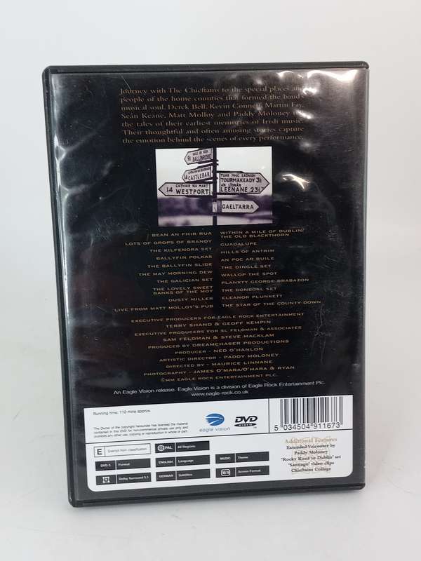 The Chieftains Live Over Ireland DVD