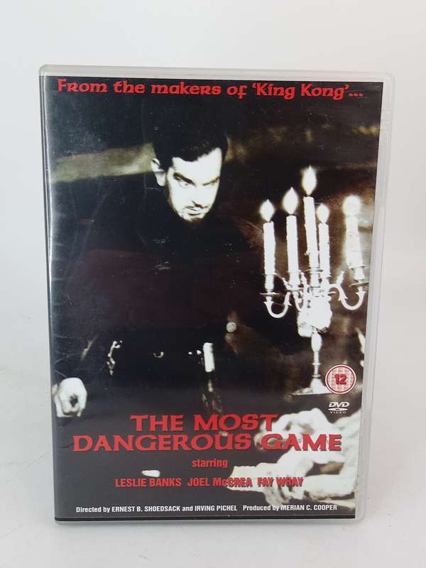 The Most Dangerous Game DVD - Leslie Banks, Fay Wray