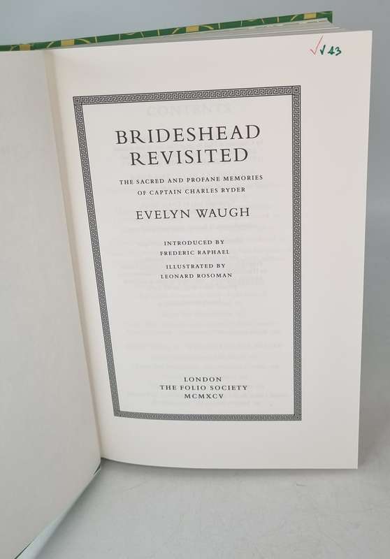 Brideshead Revisited - Evelyn Waugh | The Sacred and Profane Memories of Captain Charles Ryder