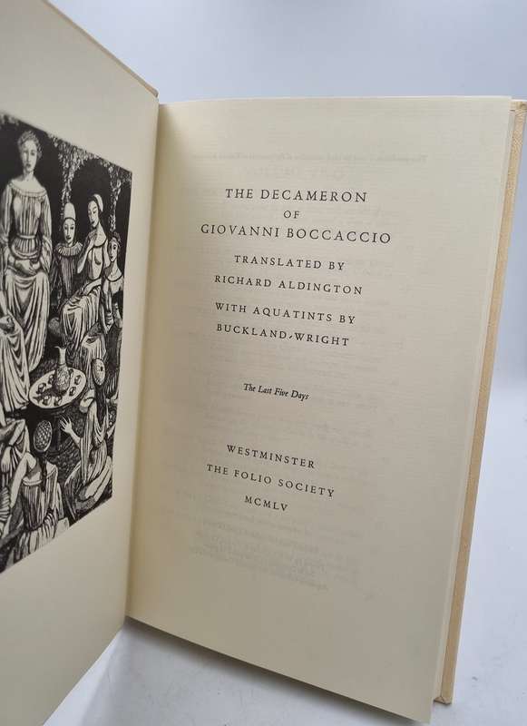 The Decameron of Giovanni Boccaccio - Translated by Richard Aldington | Volumes 1 and 2