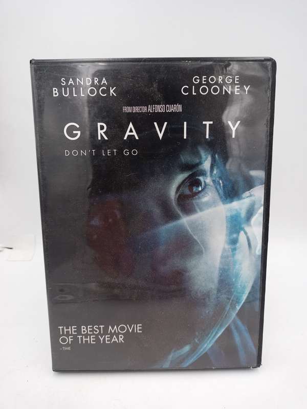 Gravity DVD - Sandra Bullock & George Clooney