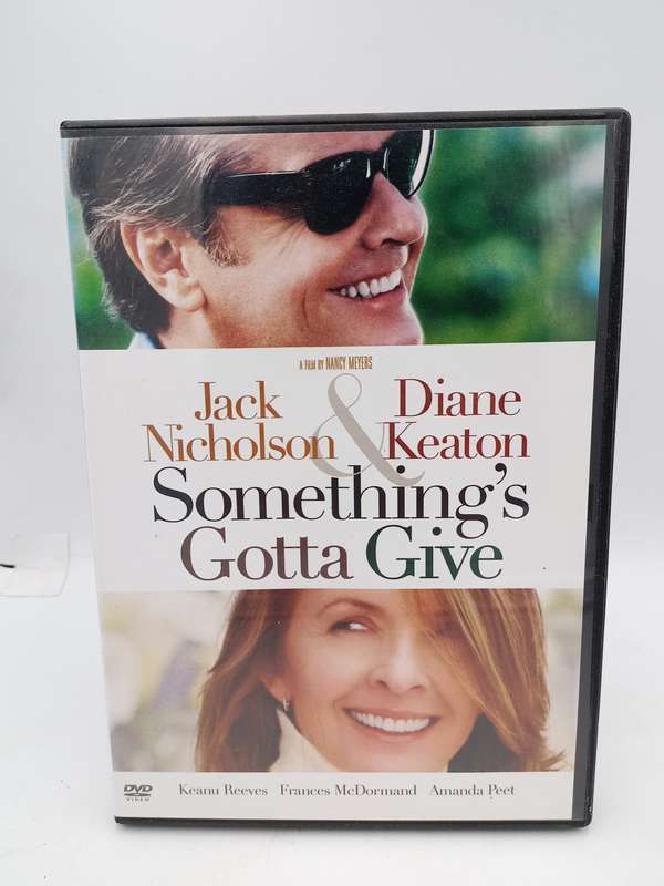 Something's Gotta Give DVD - Jack Nicholson & Diane Keaton