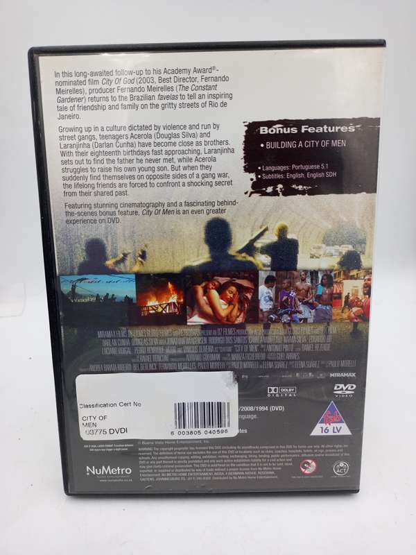 City of Men DVD