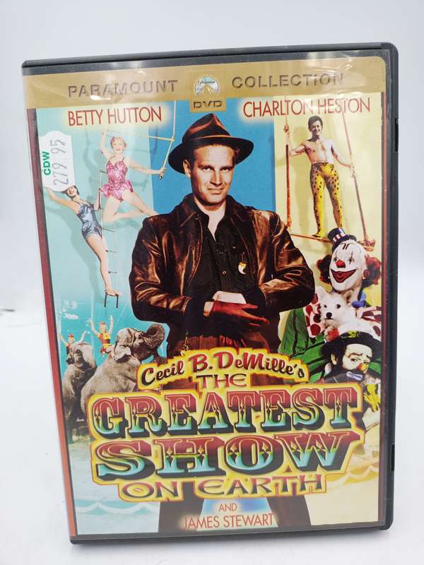 The Greatest Show on Earth - Region 1 DVD - Betty Hutton & Charlton Heston