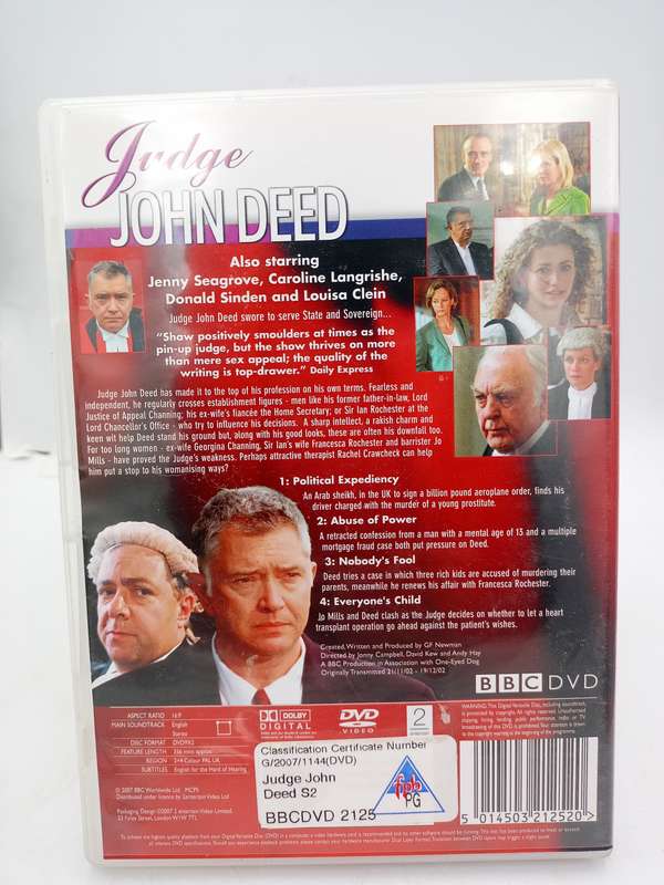 Judge John Deed Series Two DVDs