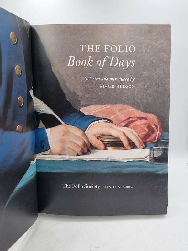 The Folio Book of Days - Selected and Introduced by Roger Hudson