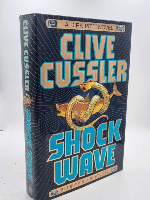 Shock Wave - Clive Cussler | Large Format Hard Cover First Edition 1996