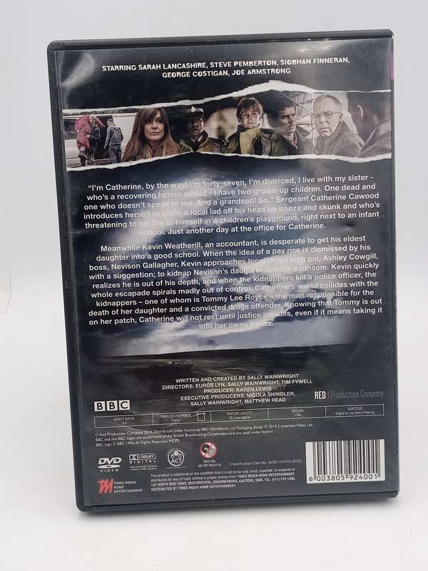 Happy Valley DVDs - Episodes 1 to 6
