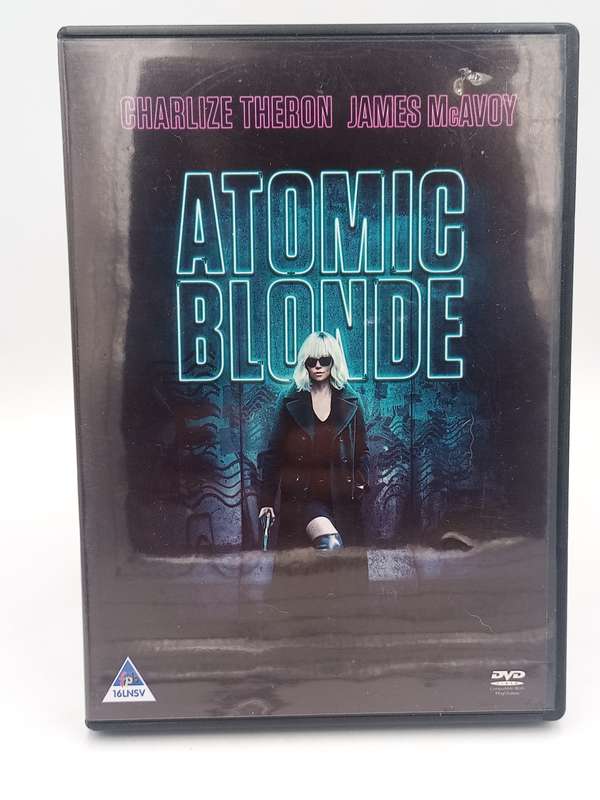 Atomic Blonde DVD - Charlize Theron & James McAvoy