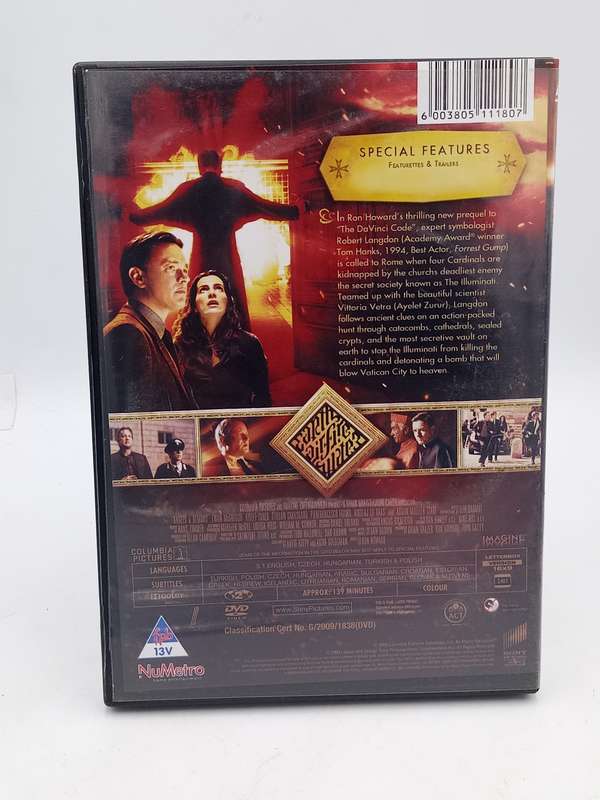 Angels & Demons DVD - Tom Hanks