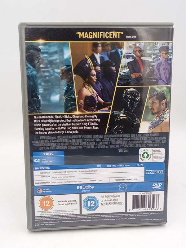 Black Panther Wakanda Forever DVD