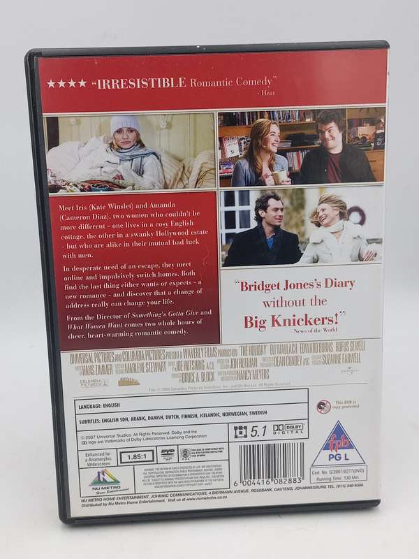 The Holiday DVD - Cameron Diaz