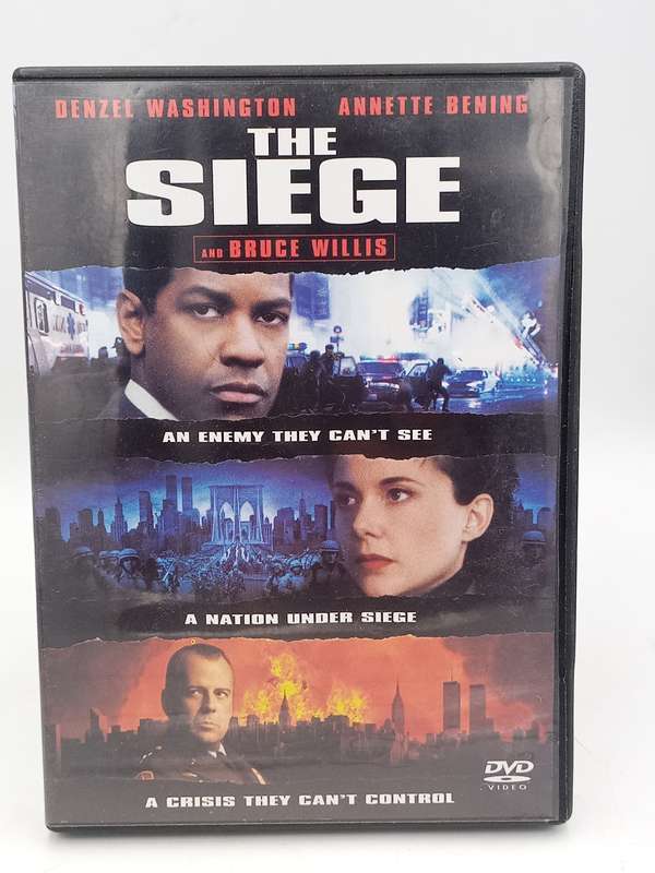 The Siege DVD - Denzel Washington, Annette Bening & Bruce Willis