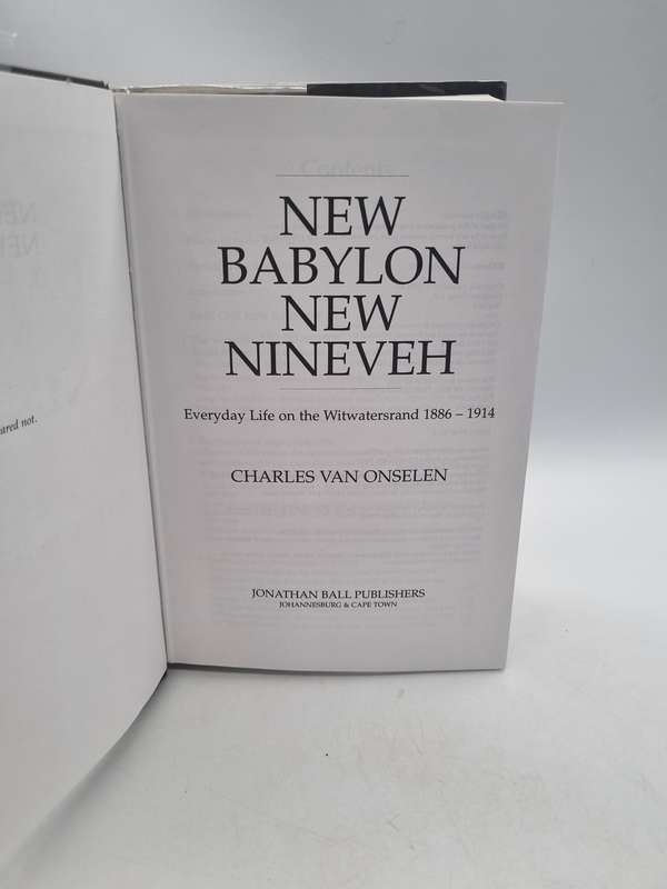 New Babylon New Nineveh - Charles Van Onselen