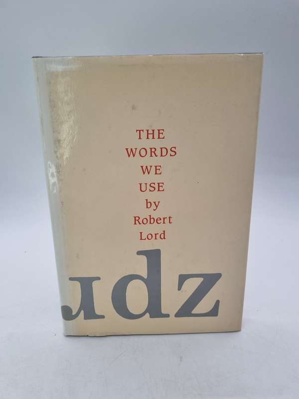 English: The Words We Use book by Robert Lord & Walking on Eggshells GE de Villiers