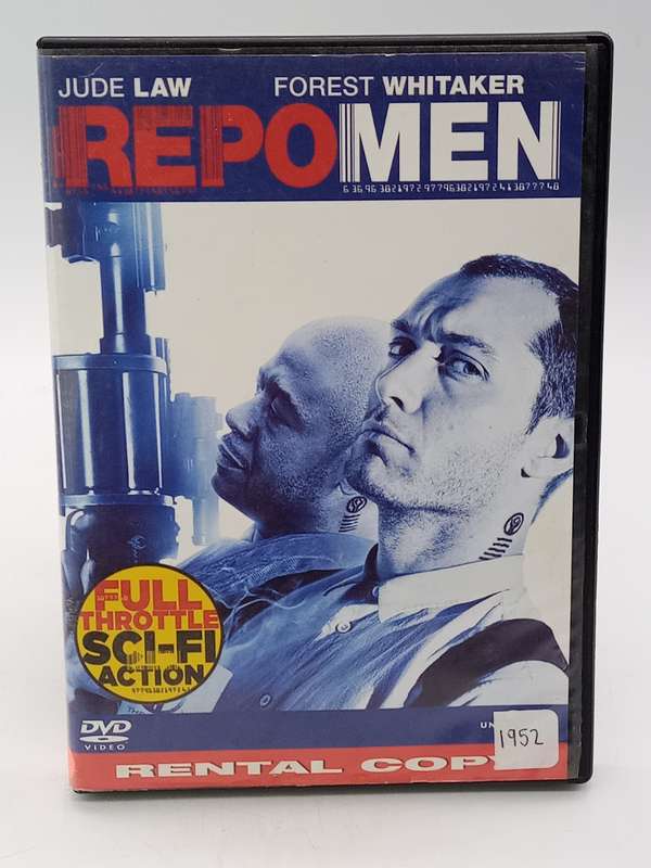 Repomen DVD - Jude Law & Forest Whitaker