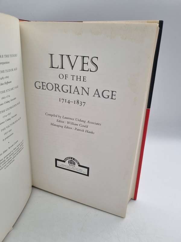 Lives of the Georgian Age 1714-1837 by Laurence Urdang Associates