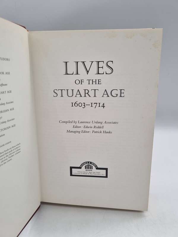 Lives of the Stuart age, 1603-1714 ~ Laurence Urdang Associates