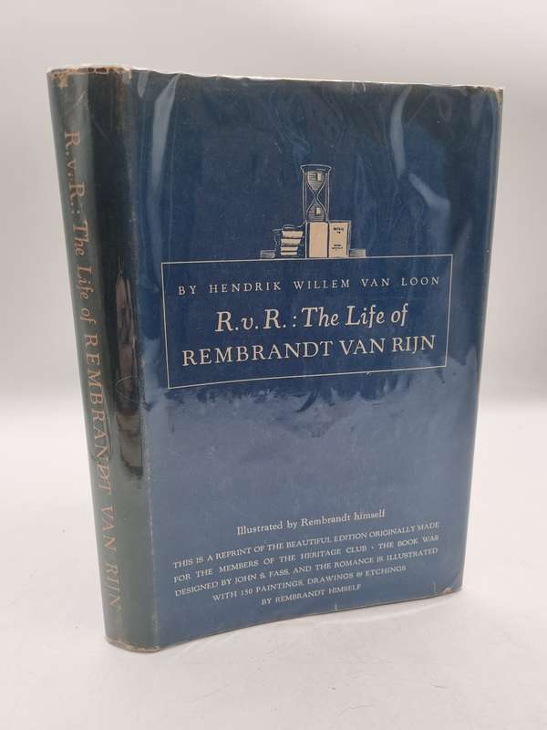 R.V. R. The Life of Rembrandt Van Rijn by Hendrik Willem Van Loon 1939 | Rembrandt Illustrations