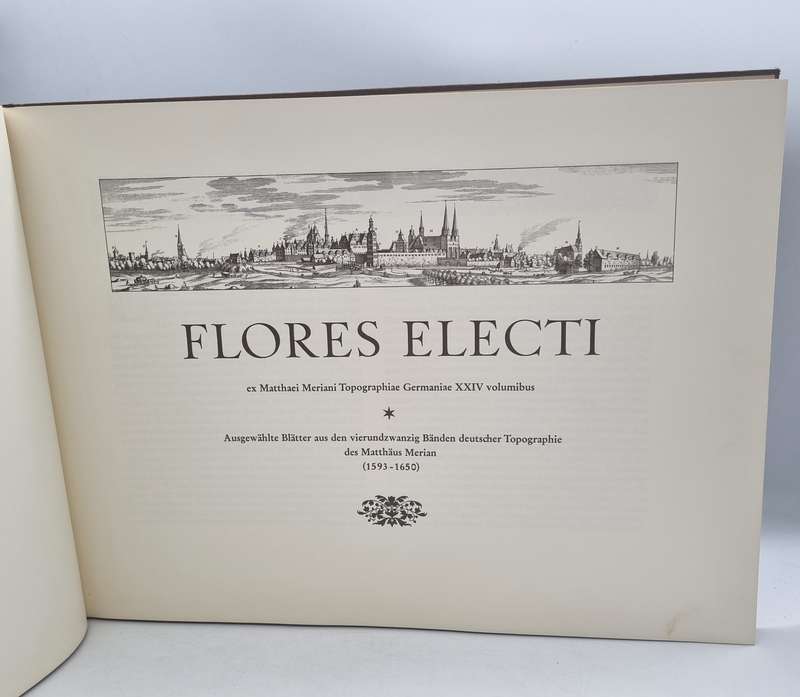 Flores Electi | Matthaei Merian 1593-1650 | English Text and 18 x A3 Illustrations of German Towns