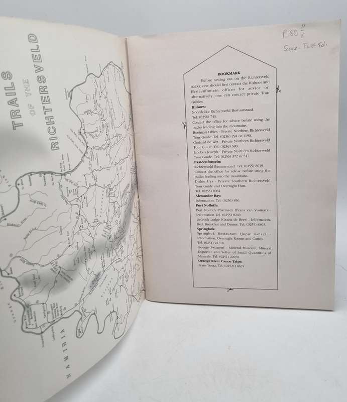 Tracks and Trails of the Richtersveld by KW Reck | First Edition 1994