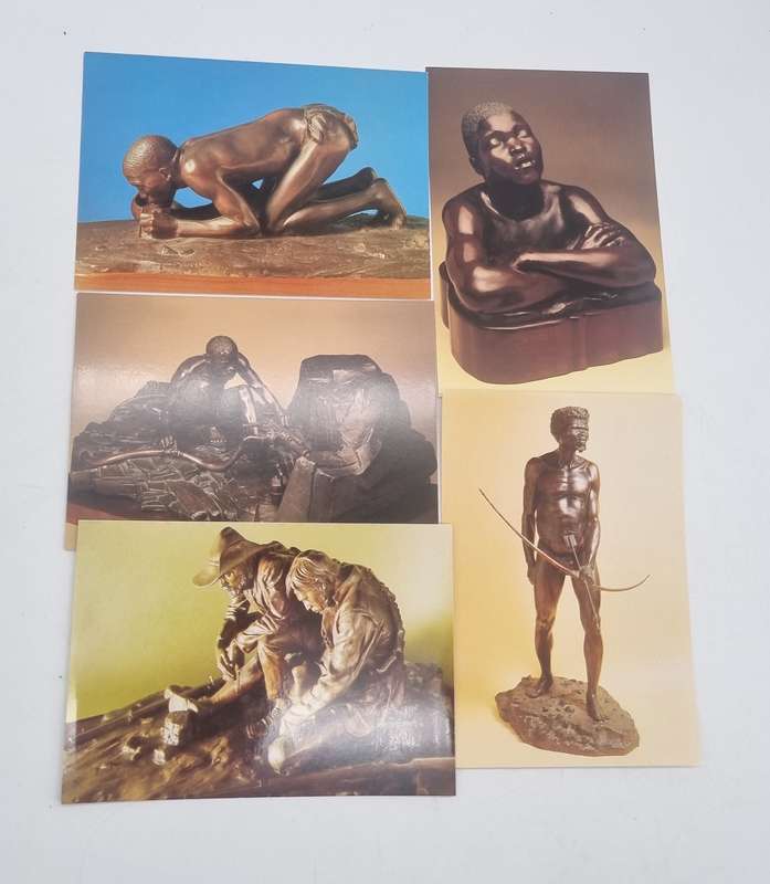 Anton Van Wouw: The Smaller Works Unknown - AE Duffey  & 9 Postcards | First Edition 2008