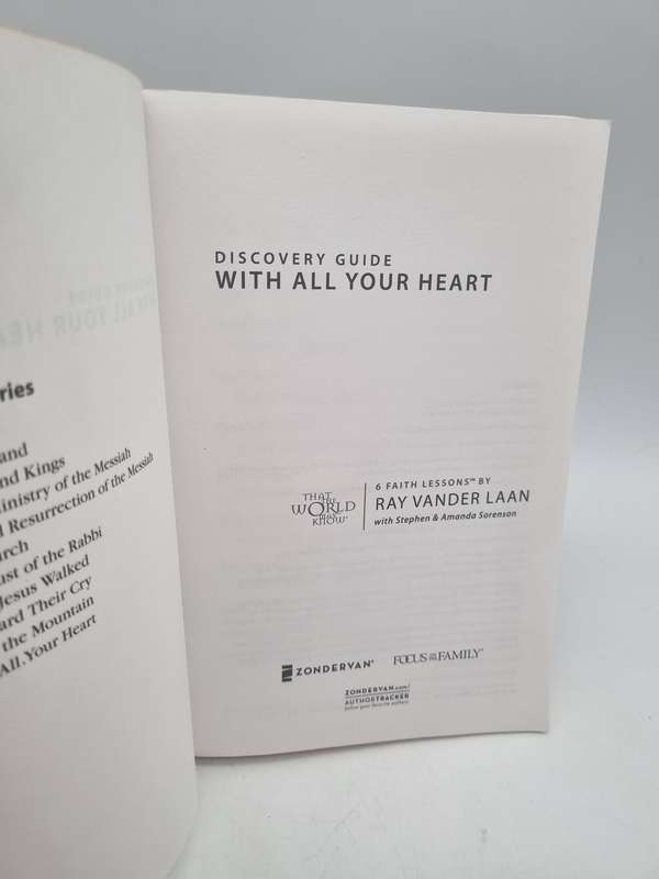 With All Your Heart Discovery Guide: 6 Faith Lessons - Ray Vander Laan