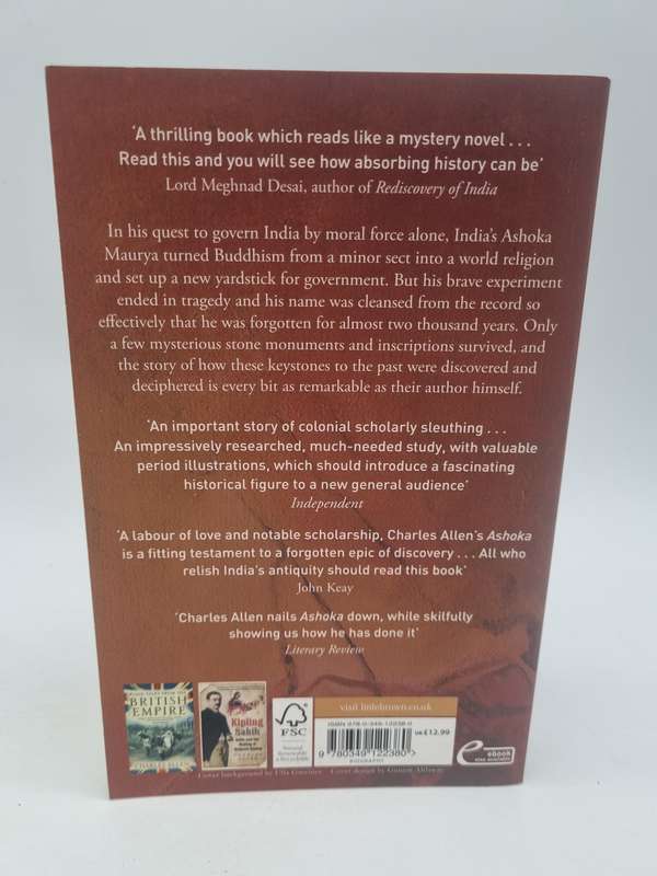 Ashoka: The Search for India's Lost Emperor - Charles L. Allen