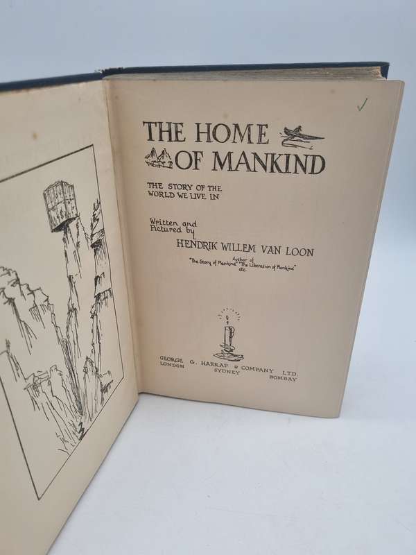The Home of Mankind. The Story of the World We Live in Hendrik Willem Van Loon 1933