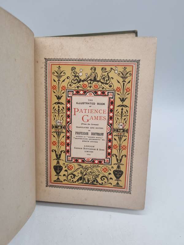 The Illustrated Book of Patience Games by Professor Hoffmann