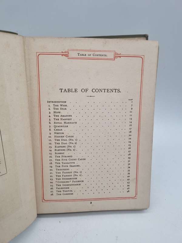 The Illustrated Book of Patience Games by Professor Hoffmann