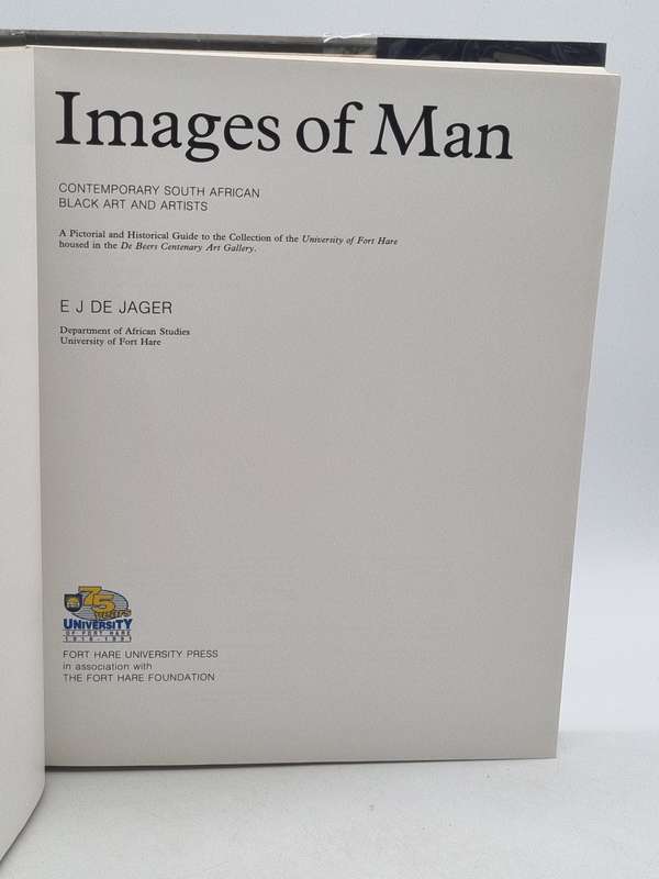 Images of Man - Contemporary South African Black Art and Artists ~ EJ de Jager | First Edition