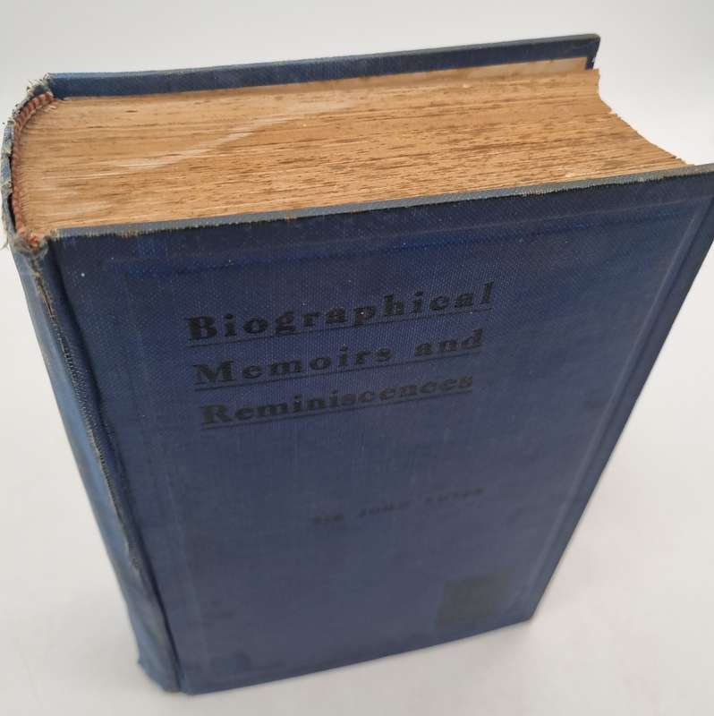 Biographical Memoirs and Reminiscences Sir John Kotze | Damaged Good Reading Copy