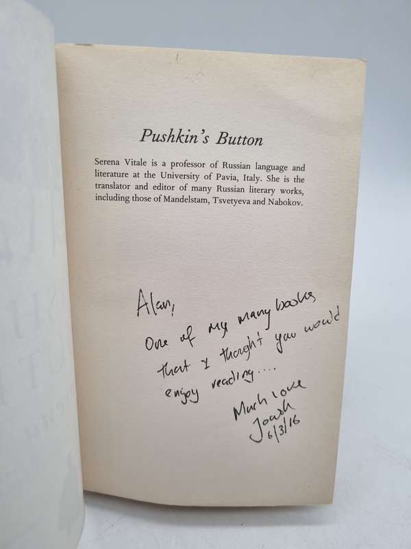 Pushkins Button by Serena Vitale