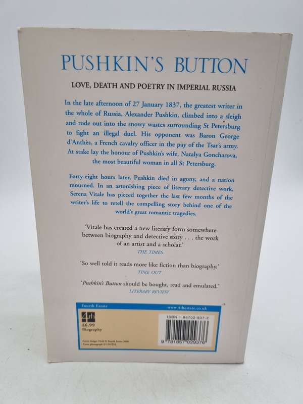 Pushkins Button by Serena Vitale